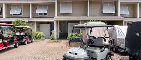 627 Bayou Drive - two golf carts
