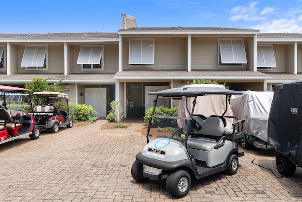 627 Bayou Drive - two golf carts