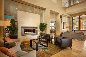 Enjoy the air-conditioned clubhouse at any time