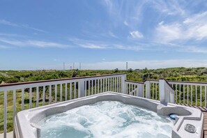 Hot Tub located on Second-Level Deck