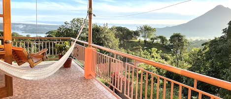 Side balcony-second floor