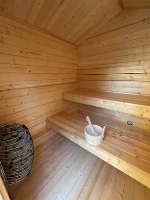 Sauna interior