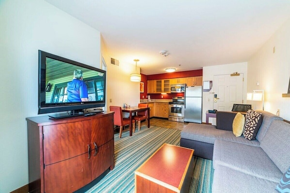 Full Cox cable and high speed internet is included. We do not provide toiletries or daily maid service.