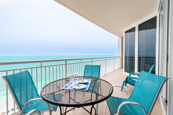 Unsurpassed Gulf views from your balcony!