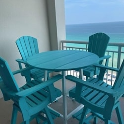 New balcony furniture