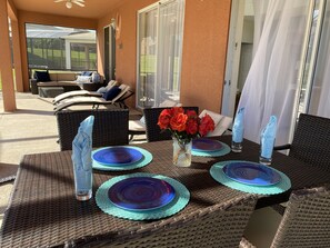 Outdoor dining