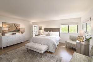 Bedroom #1, King Bed, En Suite Bath with Shower