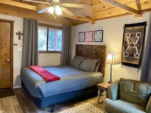 New comfortable queen-size bed