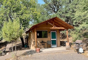 Nestled at the base of the mountain