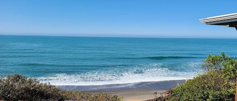 View from out back deck