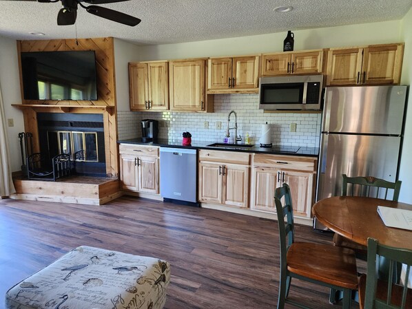 Newly renovated kitchen