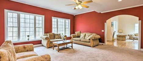 Bumpass Vacation Rental | 3BR | 3.5BA | 3 Stories | 4,409 Sq Ft