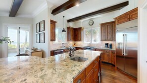 Fully Stocked Kitchen