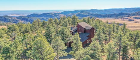 10 acres in Rocky Mountains at 8,000 feet above Golden with views to Pikes Peak