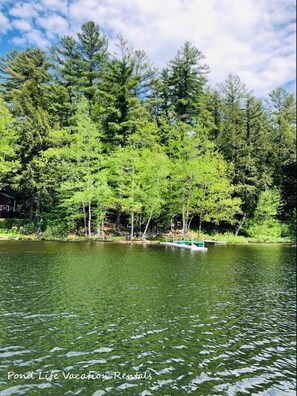 Private shore and dock