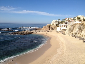 Playa de Rey a 5 minute walk from the condo 