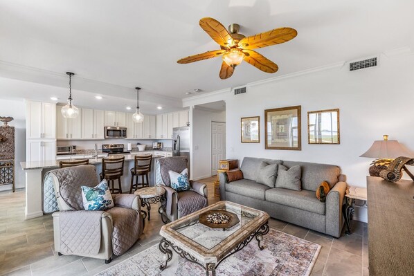Living Room & Kitchen