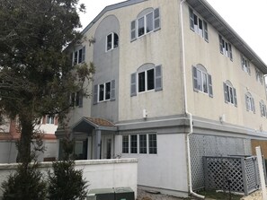 There are only 2 units in each building.  This is unit #18 w/it's own patio area