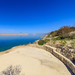 The beach