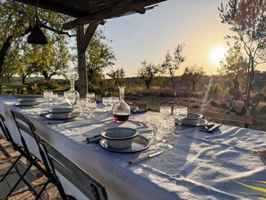 Outdoor dining