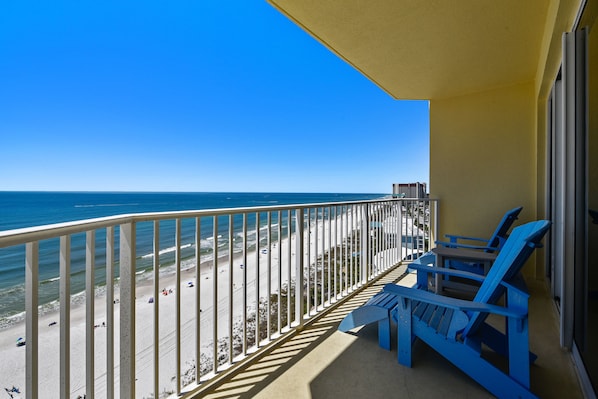 Furnished Gulf Front Balcony