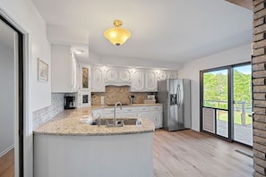 Fully stocked kitchen to prep all your group meals.