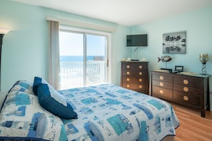 Primary Bedroom Suite With Oceanfront Deck