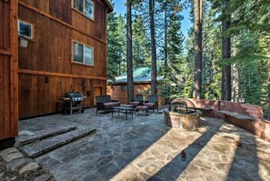 Spacious deck.
