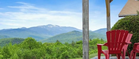 Wake up to summer sunrises over the Blue Ridge Mountains from your cozy deck, where every morning feels like a peaceful escape wrapped in stunning views.