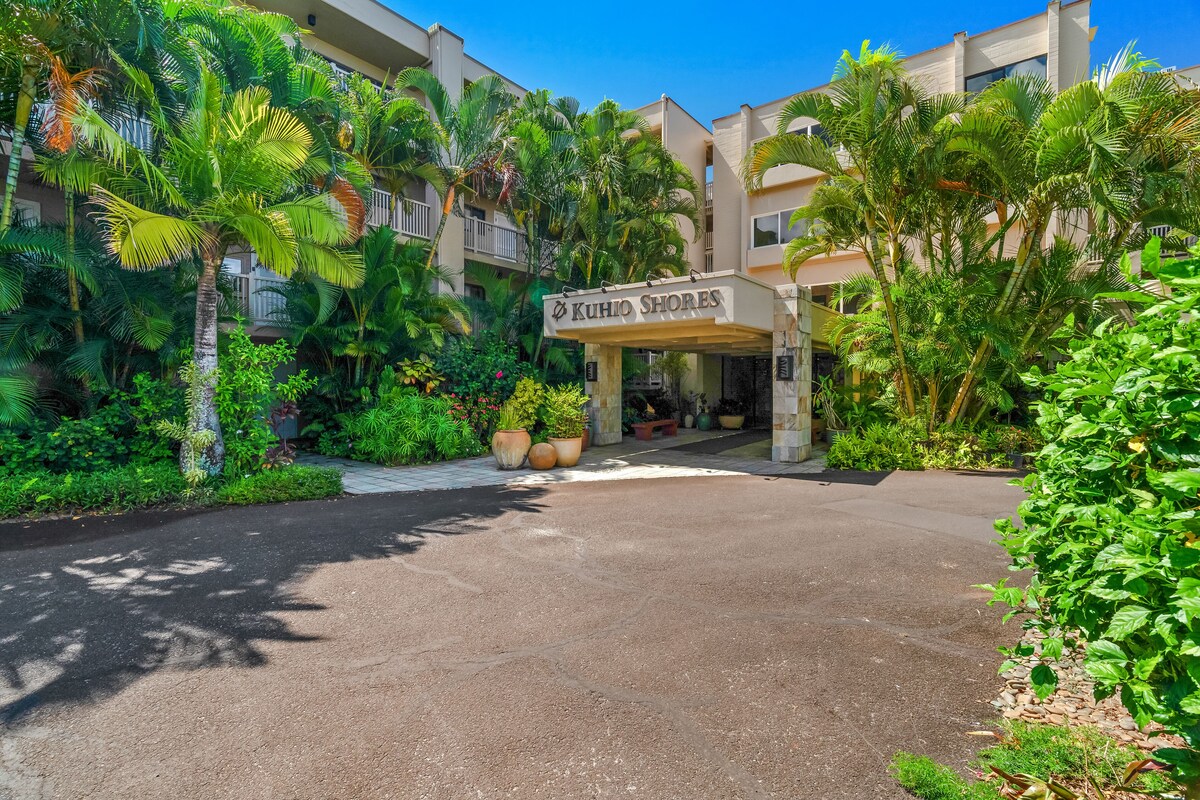 Kuhio Shores Oceanfront Corner Unit