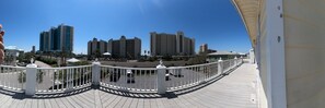 Panoramic view from upper balcony