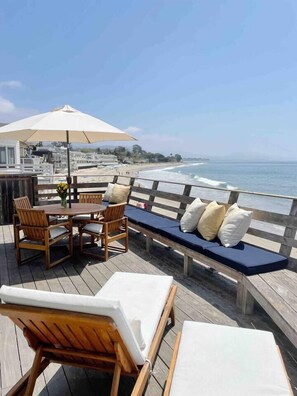 Top Deck off of the Upstairs Master.