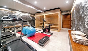 Private gym in the luxury Croatia villa for vacation and rent with friends and family in Promajna