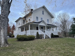 Beautiful outdoor property with wrap around porch