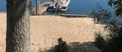 Private Dock and Beach