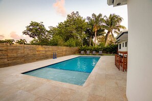 The perfect backyard to enjoy the Miami sun.