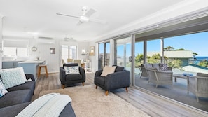 Upstairs living