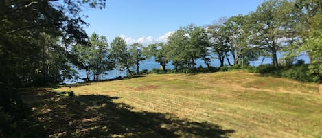 View from deck and screened porch