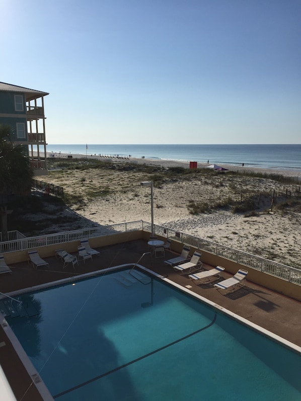 East view from balcony