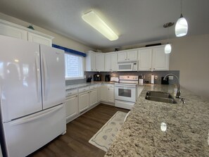 Large kitchen fully equipped