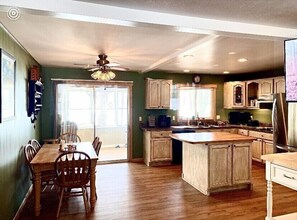 Large kitchen area