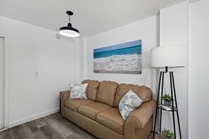 Den with sleeper sofa