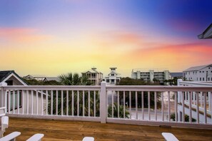 One of Two Balconies with a Gulf View 