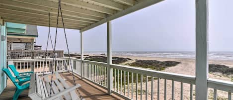 Surfside Beach Vacation Rental | 3BR | 2BA | 1,450 Sq Ft | Stairs to Access