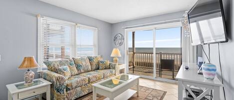 Oceanfront Living Room