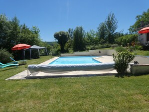 The pool and pool Garden at Domaine de France