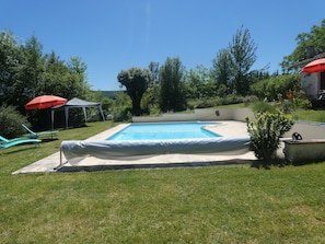 The pool and pool Garden at Domaine de France