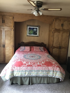 Master Bedroom with a private bathroom with a shower.