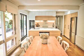 Kitchen and dining table 