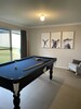 Our 8 foot pool table will help bring heaps of fun after a busy wine tour day.